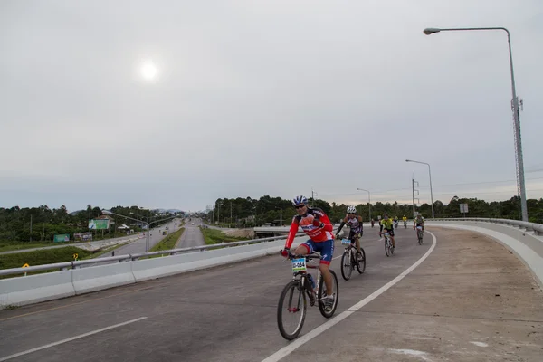 Mountainbike race concurrentie in yala — Stockfoto