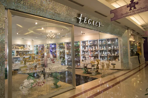 KUALA LUMPUR, MALAYSIA - SEP 27: LEGACY shop in Suria Shopping M — Stock Photo, Image
