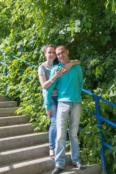 Romantic couple — Stock Photo, Image