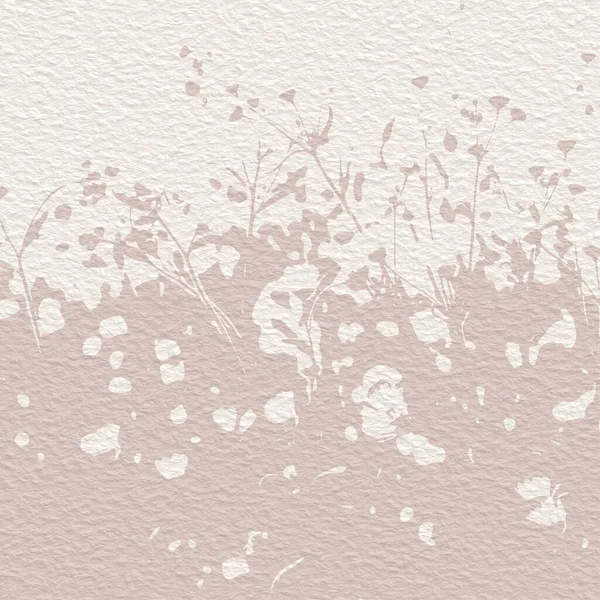 Papel Digital Botânico Delicado Aquarela Fundo Floral Tons Bege Nude — Fotografia de Stock