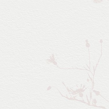 Narin, suluboya, botanik dijital kağıt, çiçek arkaplanı, yumuşak, basit, çıplak bej renkler. Beyaz organik kağıt dokusunda nötr zarif desen