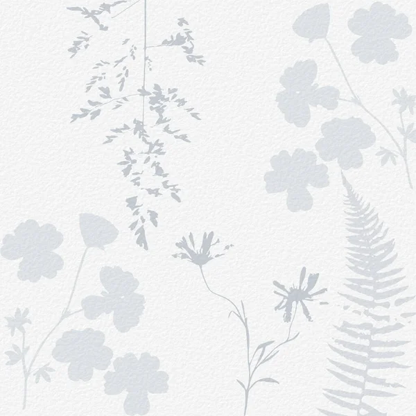 Delicate Watercolor Botanical Digital Paper Floral Background Soft Basic Nude — Stockfoto