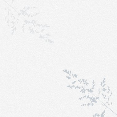 Delicate watercolor botanical digital paper floral background in soft basic nude blue grey tones. Neutral elegant pattern on white organic paper texture