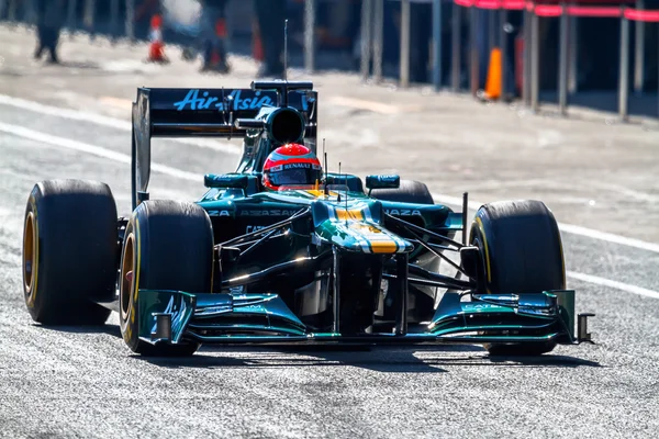 Equipo Catherham F1, Jarno Trulli, 2012 —  Fotos de Stock