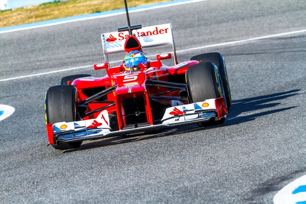 スクーデリア ・ フェラーリ f1 フェルナンド ・ アロンソ、2012年 — ストック写真