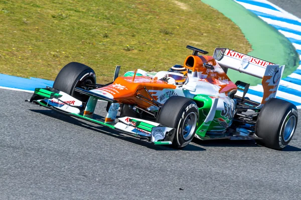 Team Force India F1, Nico Hülkenberg, 2012 — ストック写真