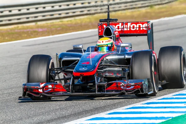 Takım mclaren f1, lewis hamilton, 2012 — Stok fotoğraf