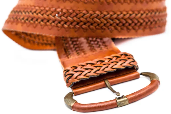 Leather women belts — Stock Photo, Image