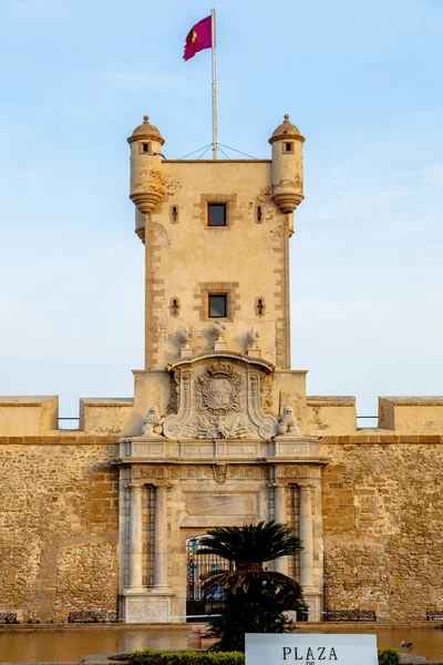 Doors of Earth of Cadiz, Spain — Stock Photo, Image