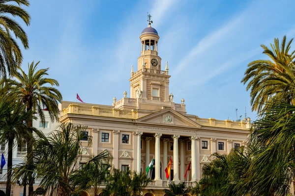 Rathaus von cadiz, Spanien — Stockfoto