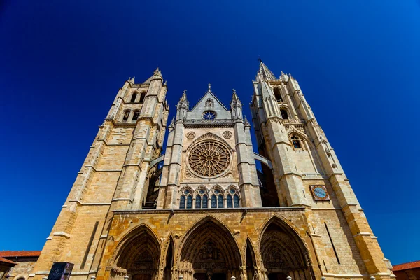 Καθεδρικός ναός της Λεόν, Ισπανία — Φωτογραφία Αρχείου