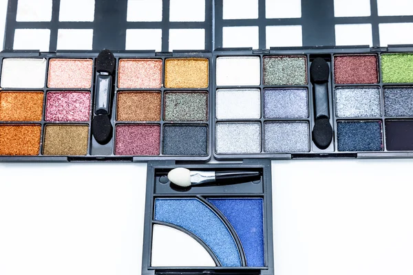 Cosmetische eyeshadows — Stockfoto