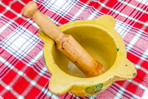 Mortar and pestle — Stock Photo, Image