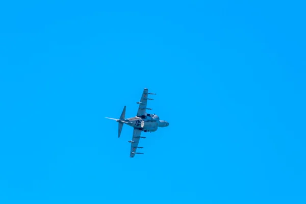 加上 av-8b 鹞 — 图库照片