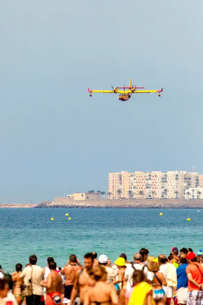 水上飛行機カナディア cl-215 — ストック写真