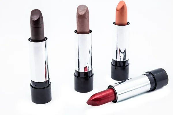 Mehrere Lippenstifte — Stockfoto