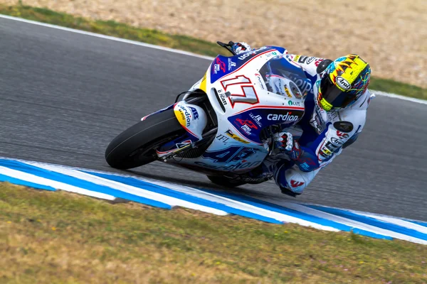 Karel abraham piloot van motogp — Stockfoto