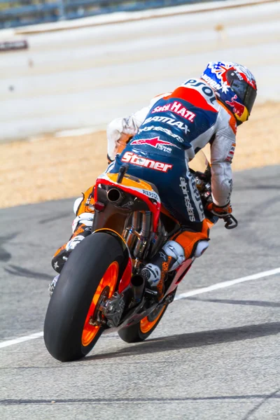 Casey Stoner piloto do MotoGP — Fotografia de Stock