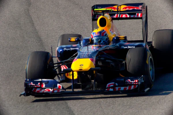 Equipo Red Bull Racing F1, Mark Webber, 2011 — Foto de Stock