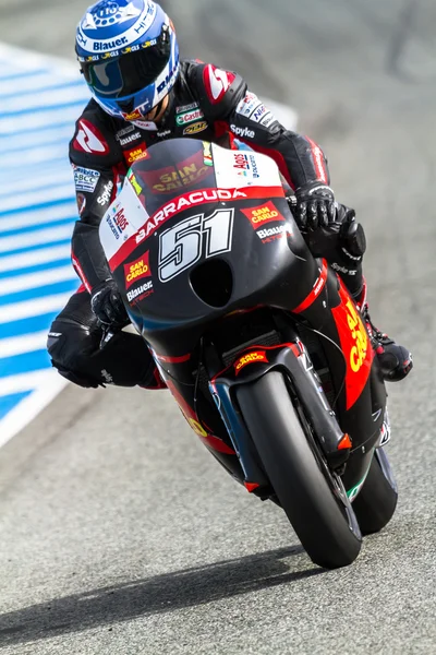 Michelle pirro pilot MotoGP — Stok fotoğraf