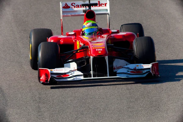 Team van ferrari f1, felipe massa, 2011 — Stockfoto