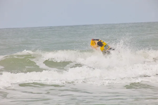 Bodyboader en el 2º Campeonato Impoxibol, 2011 — Foto de Stock