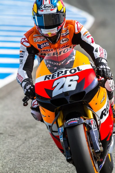 Dani Pedrosa piloto do MotoGP — Fotografia de Stock