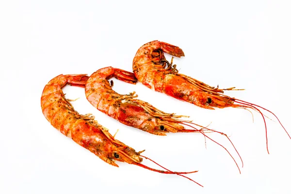 Crevettes grillées — Photo