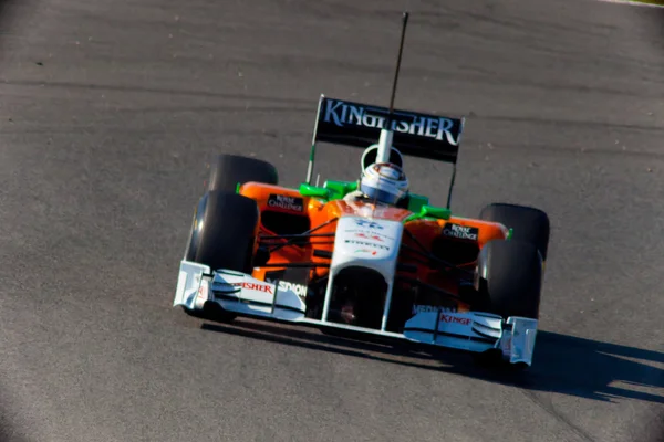 Team van Force India F1, Adrian Sutil, 2011 — Stockfoto