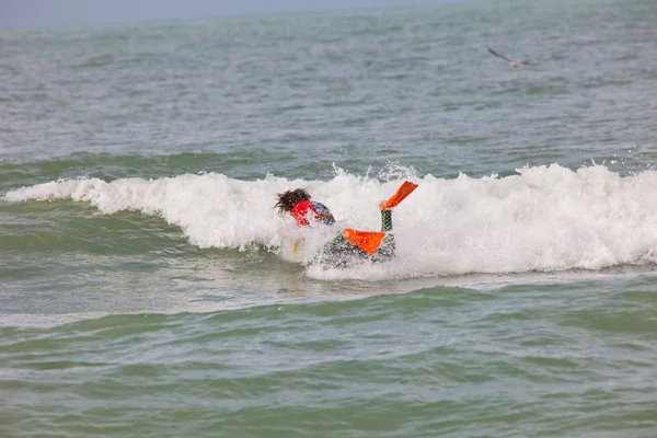 Bodyboader en el 2º Campeonato Impoxibol, 2011 —  Fotos de Stock