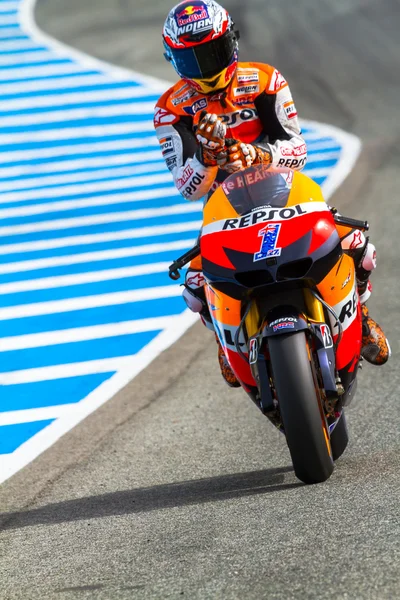 Casey Stoner pilot of MotoGP — Stock Photo, Image