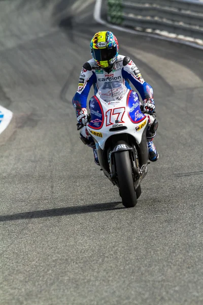 Karel Abraham piloto do MotoGP — Fotografia de Stock