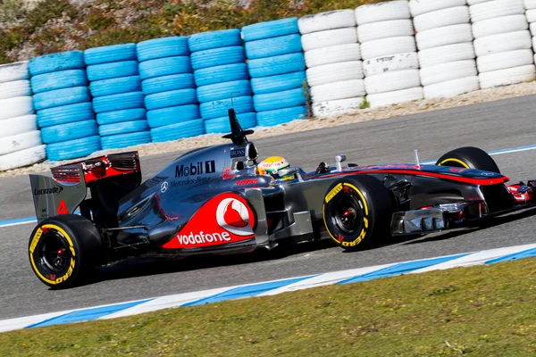 Team Mclaren F1, Lewis Hamilton, 2012 — Stockfoto