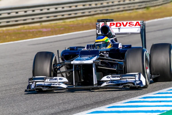 Equipo Williams F1, Bruno Senna, 2012 — Foto de Stock