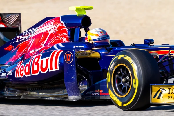 Team Toro Rosso F1, Jean-Eric Vergne, 2012 — Stockfoto