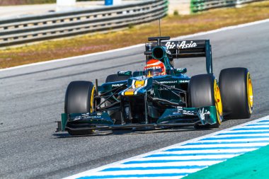 takım catherham f1, jarno trulli, 2012