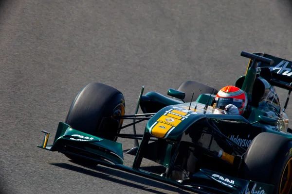 Equipo Lotus F1, Jarno Trulli, 2011 — Foto de Stock