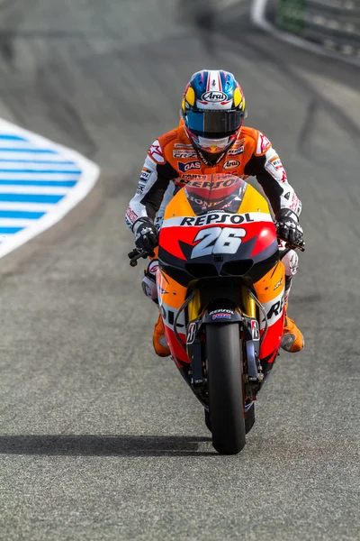 Dani pedrosa piloot van motogp — Stockfoto