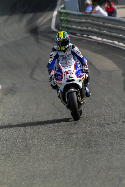 Karel İbrahim pilot MotoGP — Stok fotoğraf