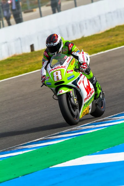 Hector barbera piloot van motogp — Stockfoto