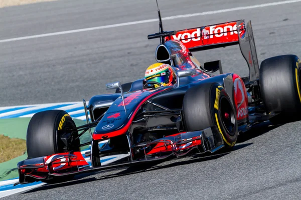 Team Mclaren F1, Lewis Hamilton, 2012 — Stockfoto