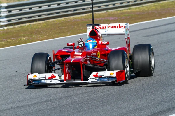 Scuderia Ferrari F1, Фернандо Алонсо, 2012 — стоковое фото