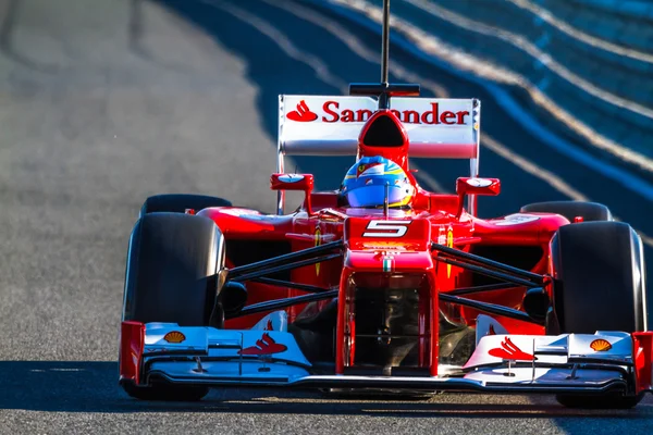 スクーデリア ・ フェラーリ f1 フェルナンド ・ アロンソ、2012年 — ストック写真