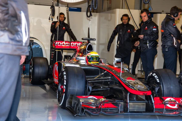Team McLaren F1, Lewis Hamilton, 2012 — Stock Photo, Image