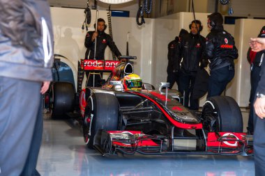 takım mclaren f1, lewis hamilton, 2012