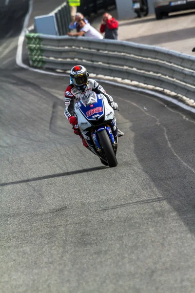 Jorge Lorenzo piloto do MotoGP — Fotografia de Stock