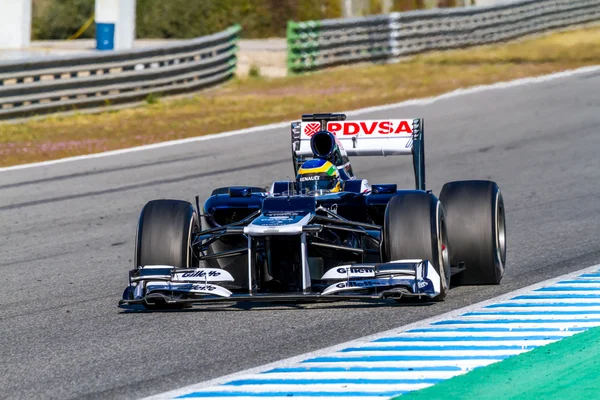 Williams f1, bruno senna, 2012 takım — Stok fotoğraf