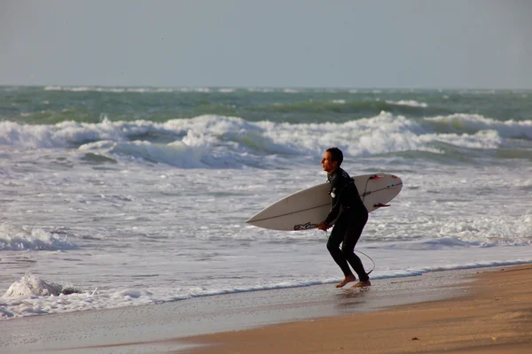 Surfer on 2nd Championship Impoxibol, 2011 — Stock Photo, Image