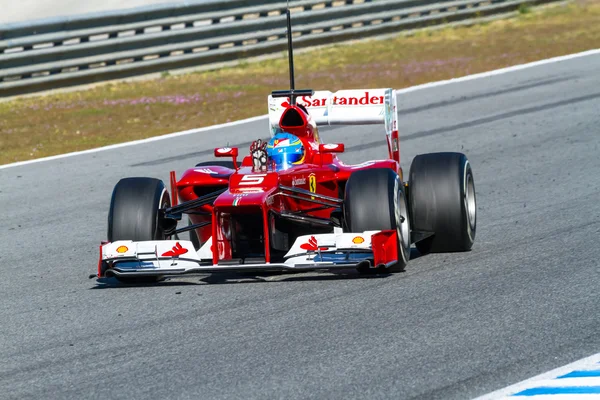 Scuderia Ferrari F1, Фернандо Алонсо, 2012 — стоковое фото