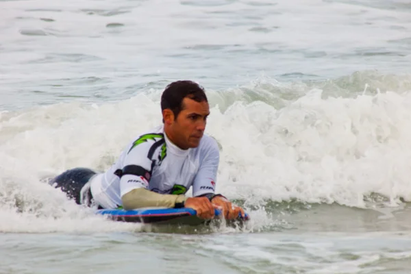 Bodyboader en el 2º Campeonato Impoxibol, 2011 — Foto de Stock